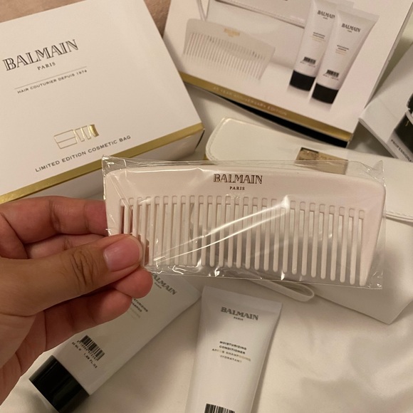 BALMAIN paris hair couture set LIMITED EDITION - Picture 5 of 9